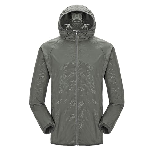 GUSTAVE Outdoor Men Waterproof Rash Jacket Men's Sun Protection Hoodie ShirtSummer Outdoor UV Protection Jacket Ultra LightQuick Dry Long Sleeve Jacket for Camping & Hiking Large Size 4XL GUSTAVE Outdoor Men Waterproof Rash Jacket Men's Sun Protection Hoodie ShirtSummer Outdoor UV Protection Jacket Ultra LightQuick Dry Long Sleeve Jacket for Camping & Hiking Large Size 4XL